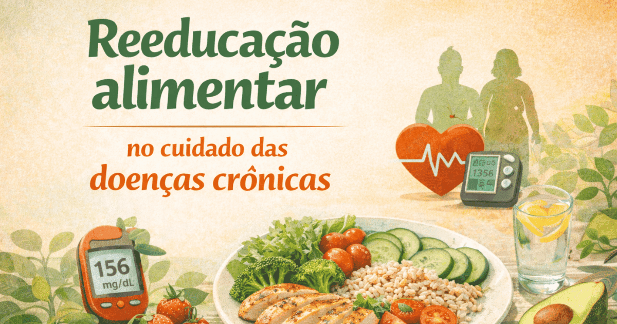 Reeducação alimentar no cuidado das doenças crônicas